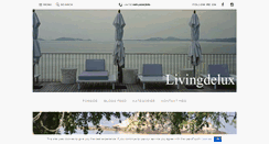 Desktop Screenshot of livingdelux.com